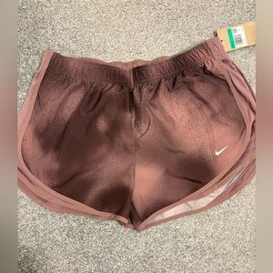 Nike Women's Athletic Shorts in Rich Brown NWT